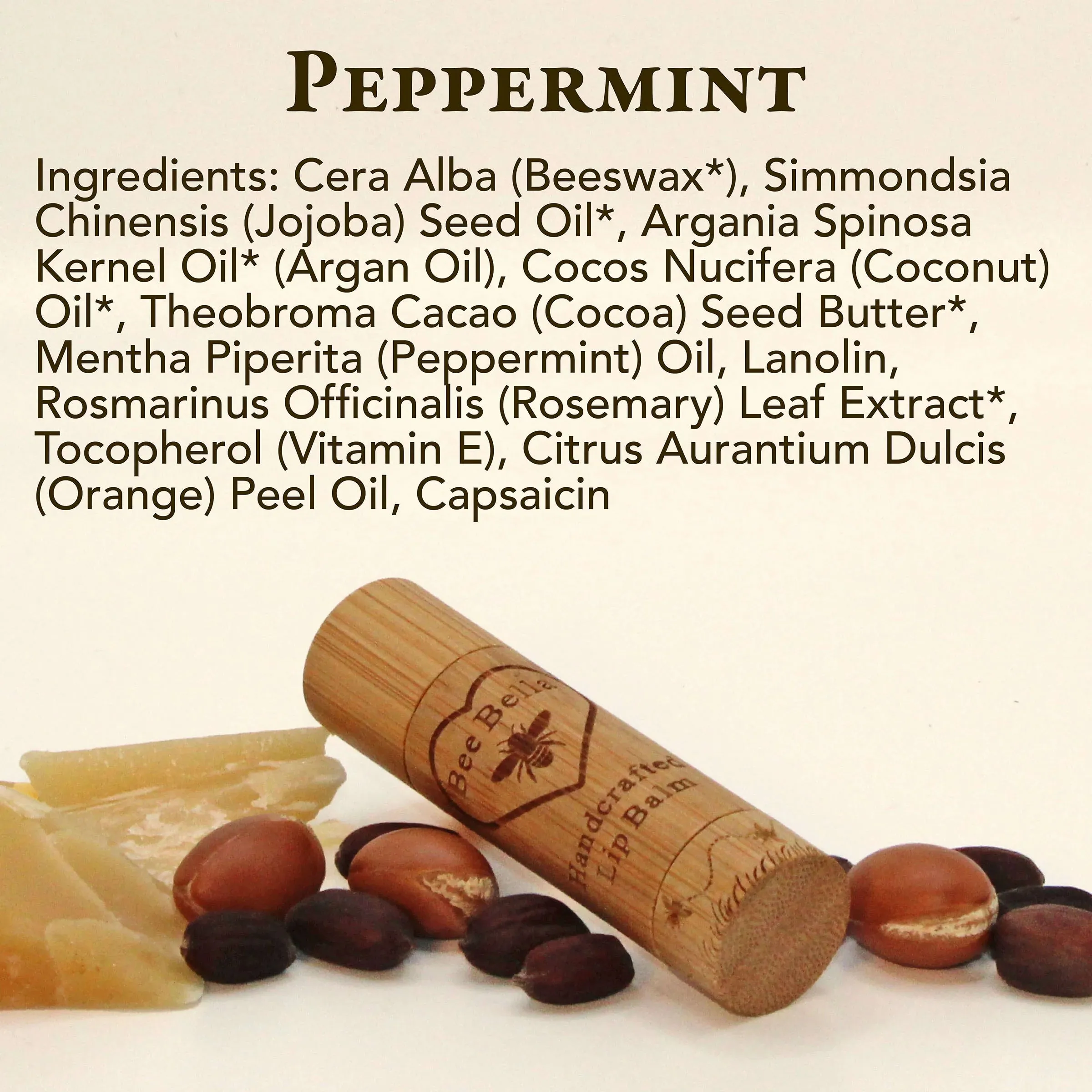 Bee Bella Lip Balm - Peppermint