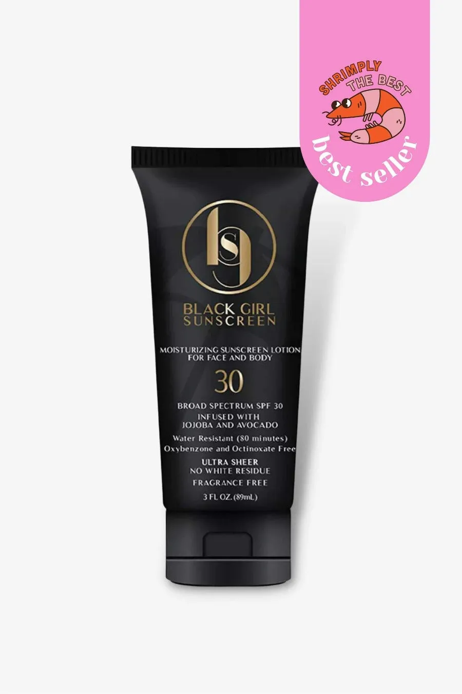Black Girl Sunscreen SPF30 - 89ml