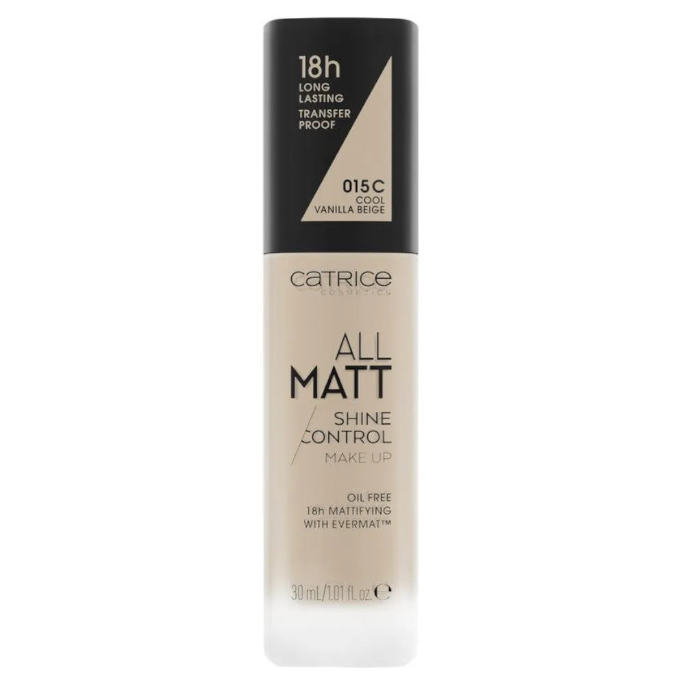 Catrice All Matt Shine Control Make Up | كاتريس كريم أساس بتاثير غير لامع
