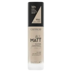 Catrice All Matt Shine Control Make Up | كاتريس كريم أساس بتاثير غير لامع
