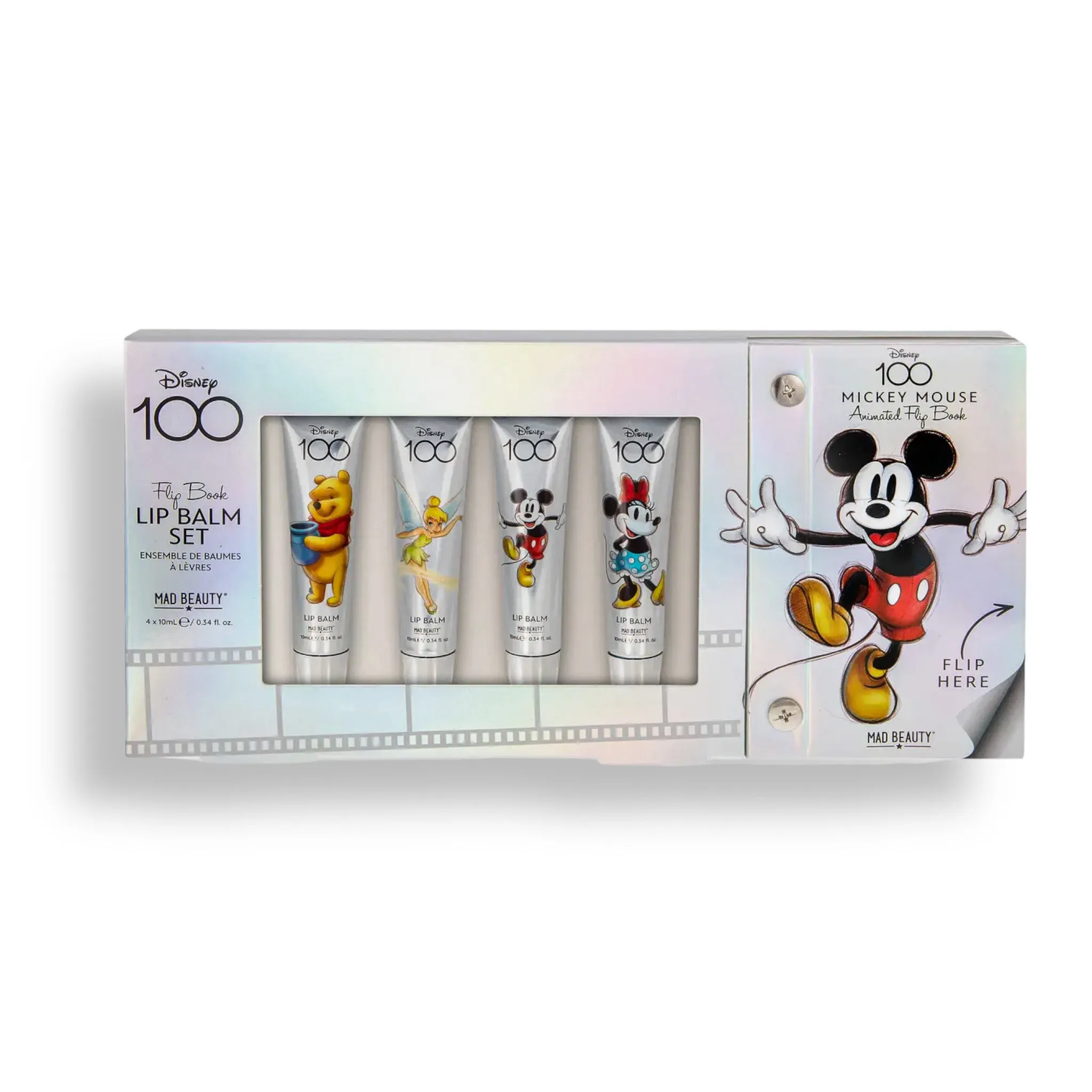 Disney Lip Balm Set With Flip Book