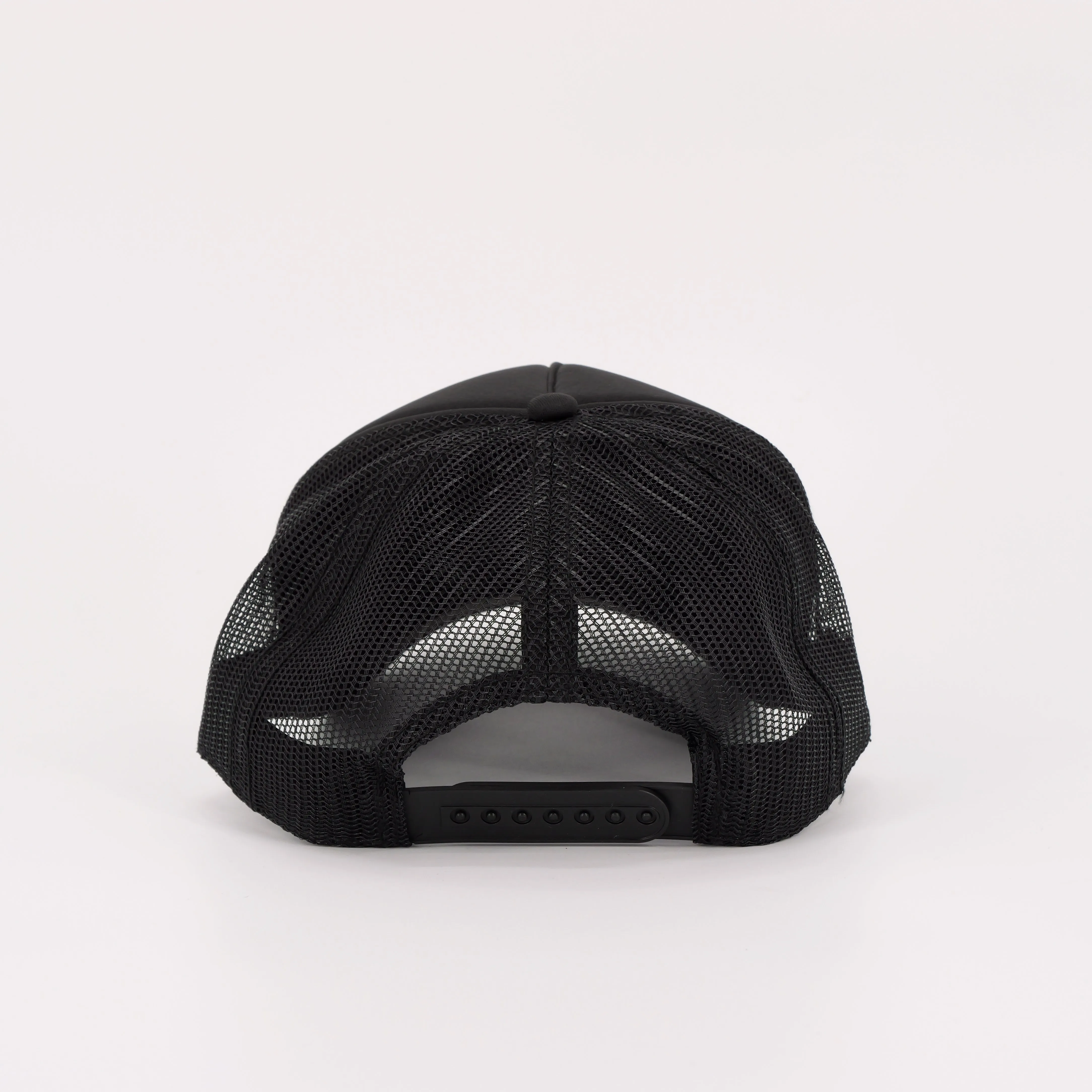 FLOWER SHOP TRUCKER HAT BLACK/BLACK