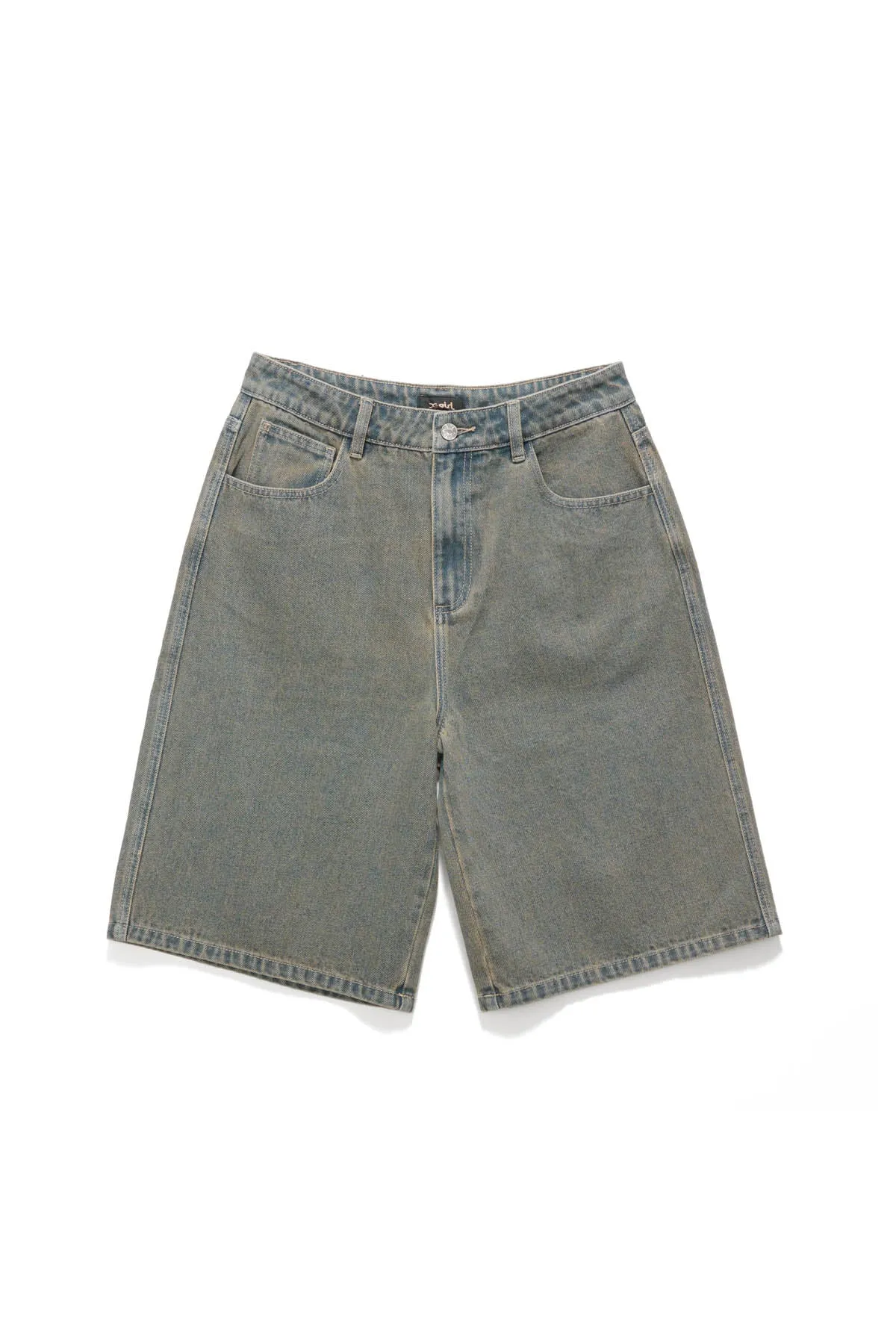 GORDON SPRAY BAGGY SHORT - VINTAGE BLUE / PINK