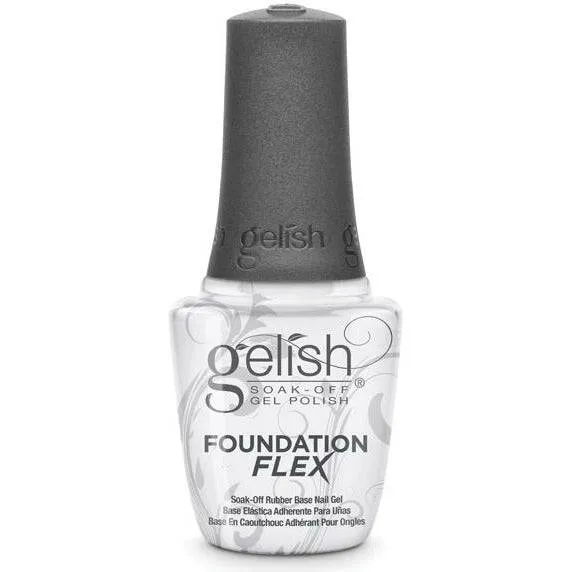 Harmony Gelish - Foundation Flex Soak-Off Rubber Base Nail Gel - Clear