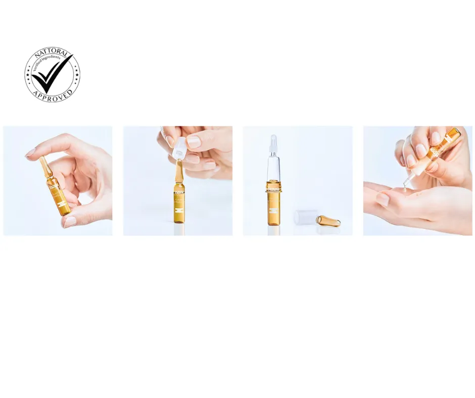 ISDINceutics Flavo-C Melatonin Ampoules vitamin C, Melatonin & Bakuchiol Serum- 10vials- ISDIN