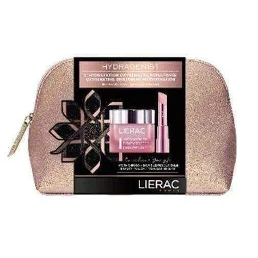 Lierac Kit Hydrogenist SOS Moisturizer 30ml   Hydra Chrono   Lip Balm gift