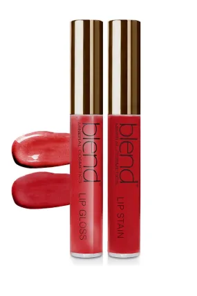 Lip Matte & Gloss Set 2-piece - Carmine Red