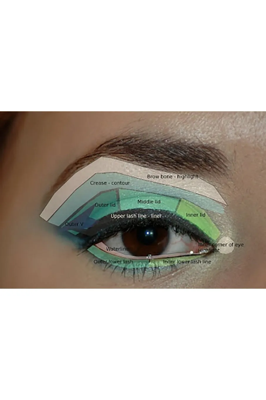 Lola Make up Duo Eye Shadow - Grey Combo