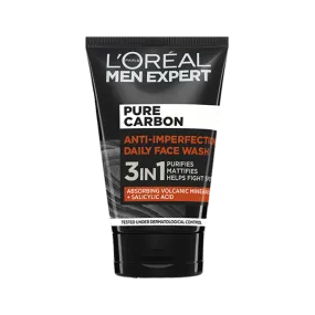Loreal Paris Men Expert Pure Carbon 3 In 1 Face Wash 100ml