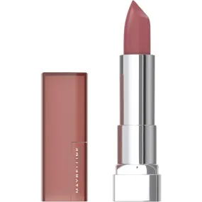 Maybelline Color Sensational Lipstick, Lip Makeup, Matte Finish, Hydrating Lipstick, Nude, Pink, Red, Plum Lip Color, Brown Blush, 0.15 oz; (Packaging May Vary)