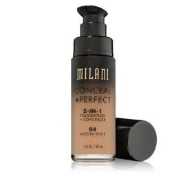MILANI Conceal   Perfect 2-in-1 Foundation   Concealer - Medium Beige #04
