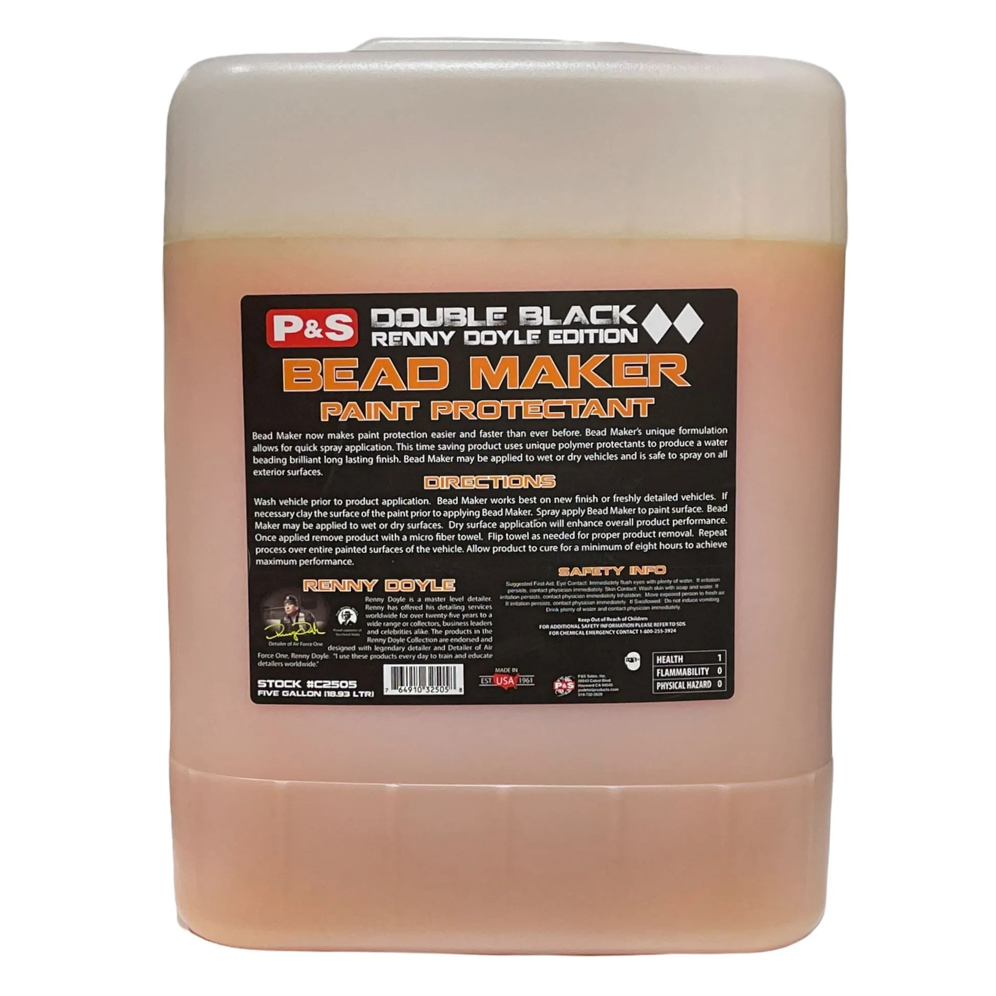 P&S Bead Maker Paint Protectant 5 Gallon