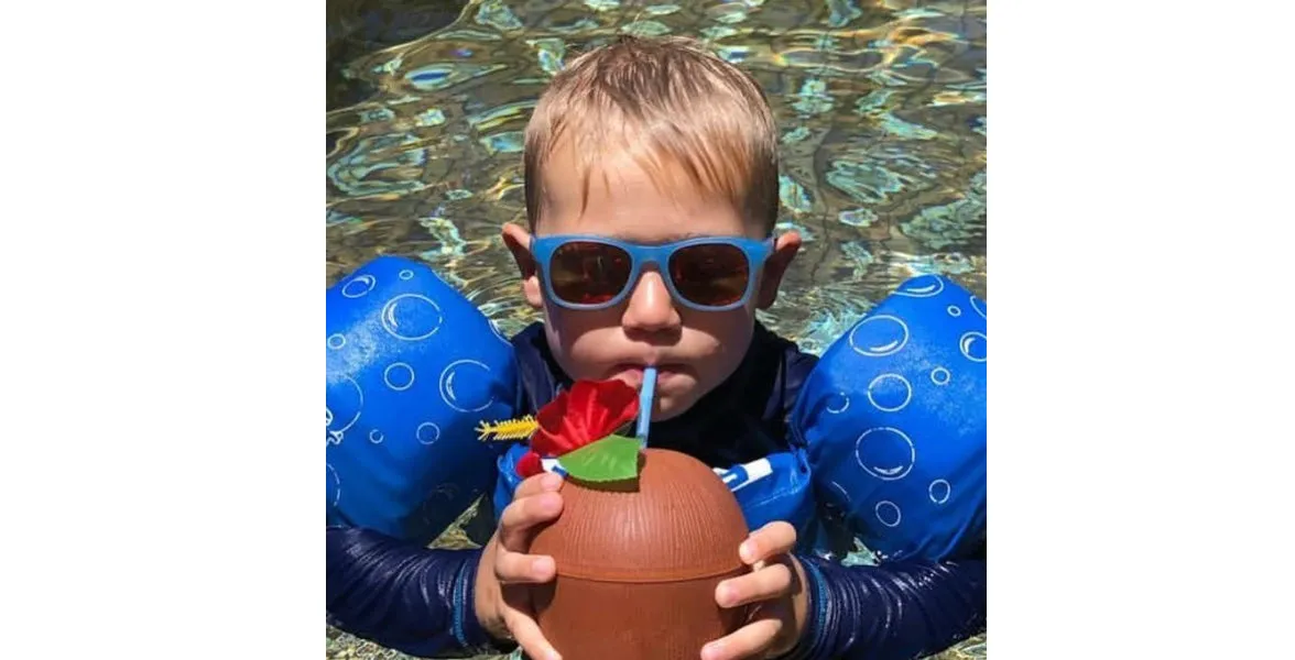 Roshambobaby Optimus Color Changing Blue Junior Shades