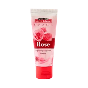 Saeed Ghani Rose Brightening Face Wash 60ml