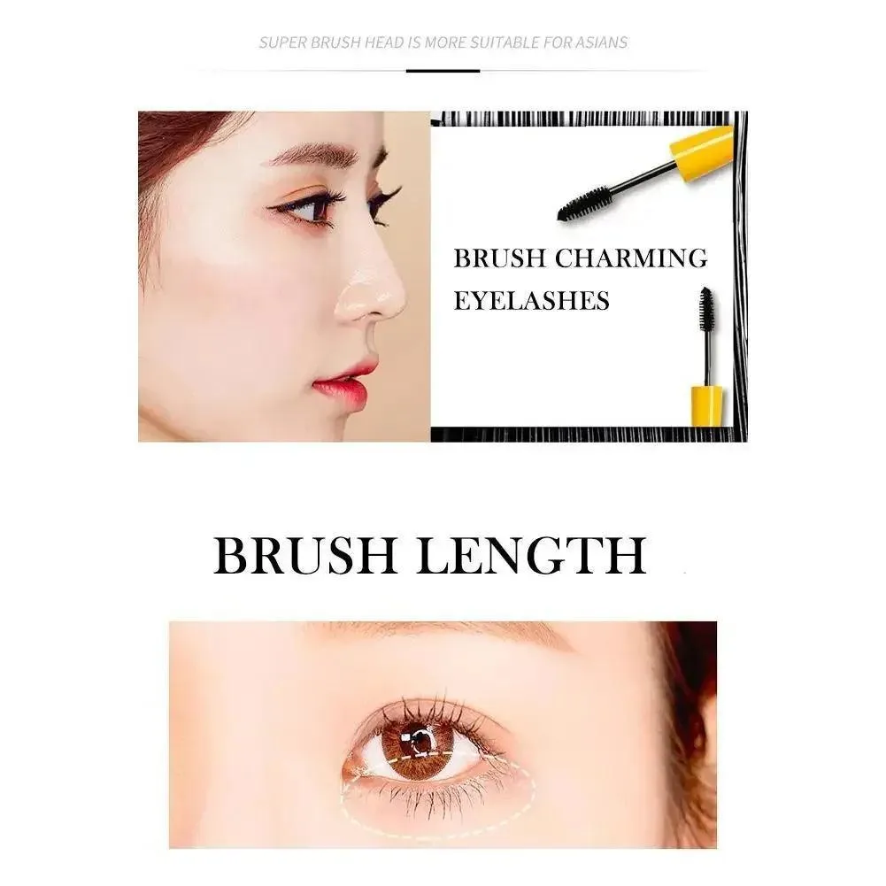 Ultimate Waterproof Black Mascara for Long-Lasting, Naturally Enhanced Lashes