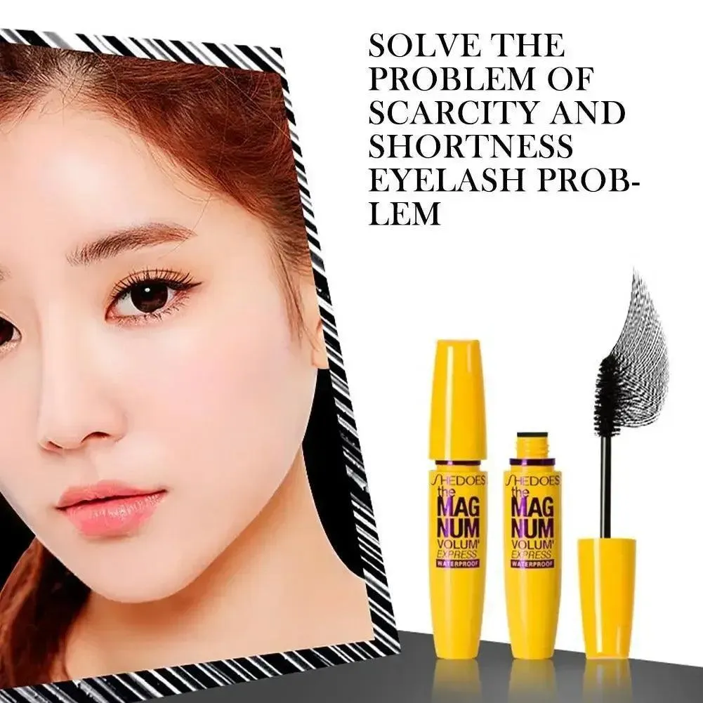 Ultimate Waterproof Black Mascara for Long-Lasting, Naturally Enhanced Lashes