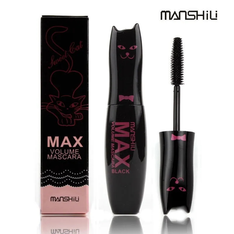 Volume Mascara Black Waterproof Curling and Thick Eye Eyelashes Makeup