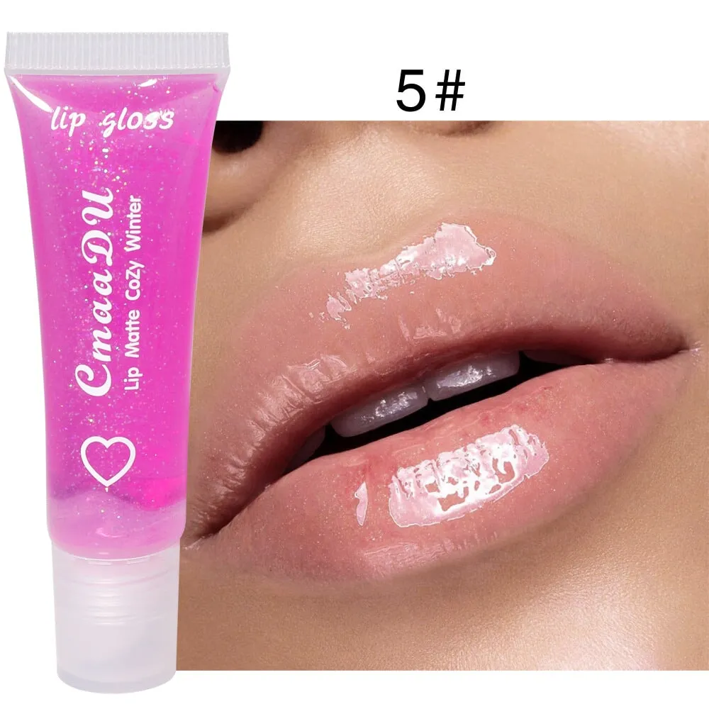 Wholesale CmaaDu 6 Colors Pure Transparent Moisturizing Moisturizing Lip Balm Lip Glaze JDC-MK-Nic020