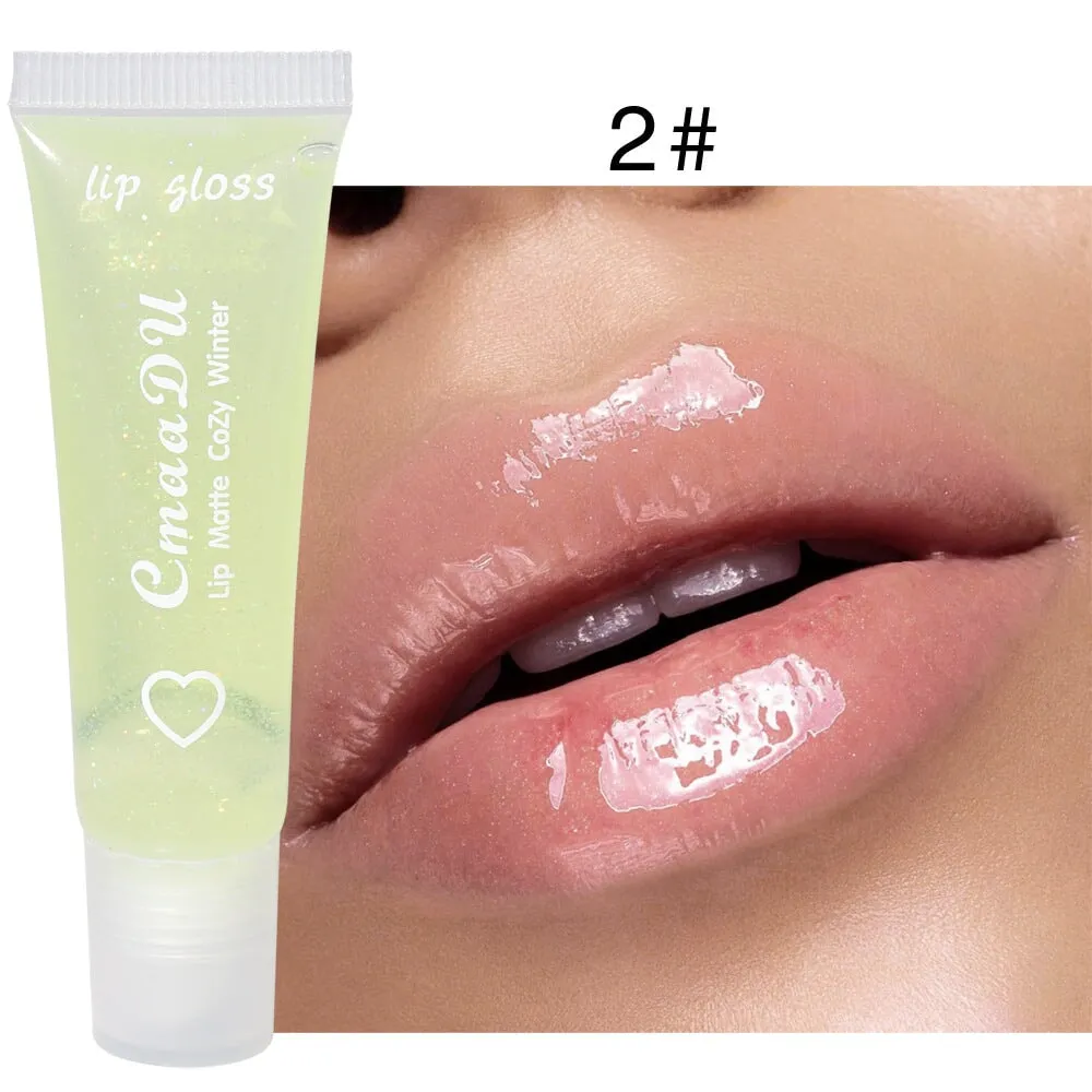 Wholesale CmaaDu 6 Colors Pure Transparent Moisturizing Moisturizing Lip Balm Lip Glaze JDC-MK-Nic020