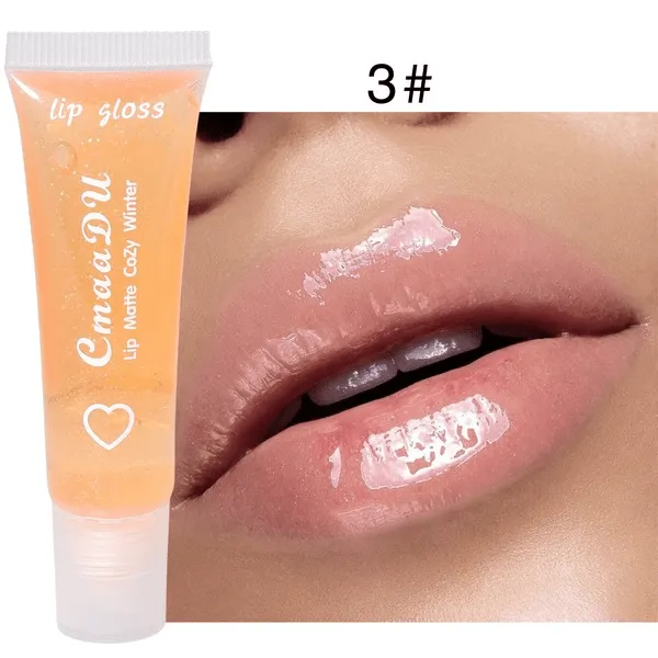 Wholesale CmaaDu 6 Colors Pure Transparent Moisturizing Moisturizing Lip Balm Lip Glaze JDC-MK-Nic020