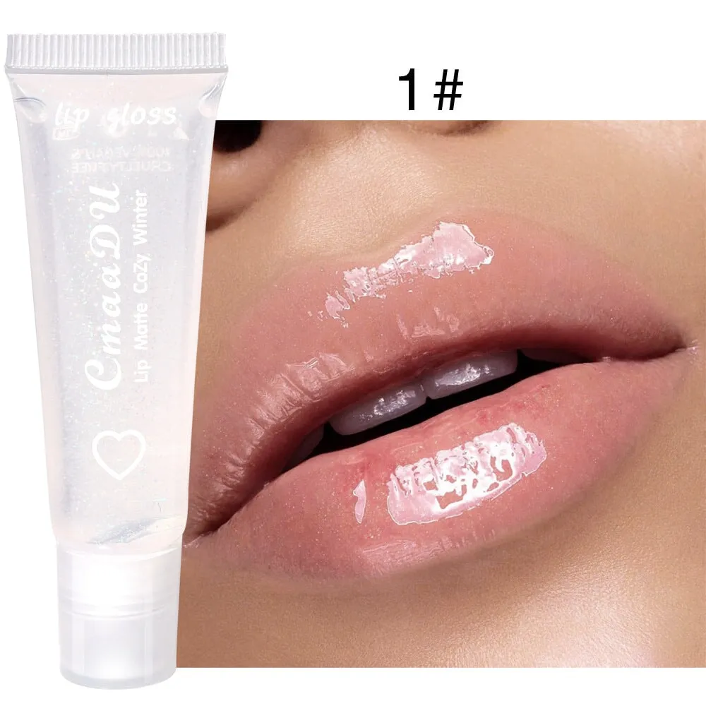 Wholesale CmaaDu 6 Colors Pure Transparent Moisturizing Moisturizing Lip Balm Lip Glaze JDC-MK-Nic020
