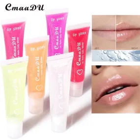 Wholesale CmaaDu 6 Colors Pure Transparent Moisturizing Moisturizing Lip Balm Lip Glaze JDC-MK-Nic020